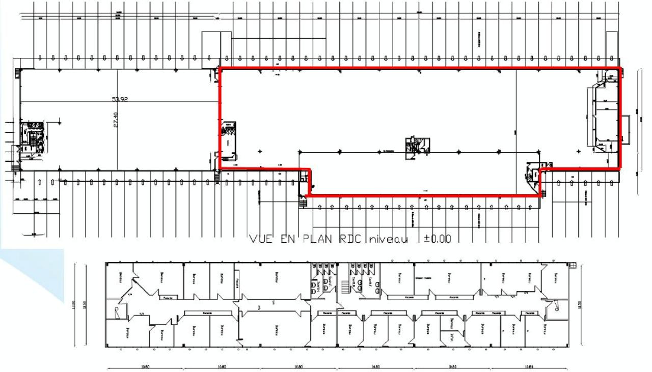 Entrepôt Aulnay-sous-Bois 4249m² Location entrepôt Aulnay-sous-Bois Seine-Saint-Denis OLLOG2424773 1